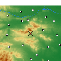 Nearby Forecast Locations - Дэнфэн - карта