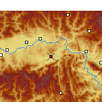 Nearby Forecast Locations - Xi Xiang - карта