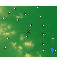 Nearby Forecast Locations - Уган - карта