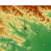 Nearby Forecast Locations - Xichuan - карта