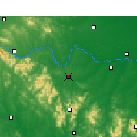 Nearby Forecast Locations - Синьян - карта