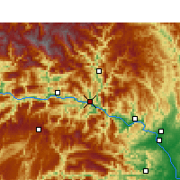 Nearby Forecast Locations - Цзыгуй - карта