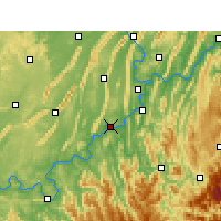 Nearby Forecast Locations - Цзянцзинь - карта