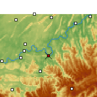 Nearby Forecast Locations - Hejiang - карта