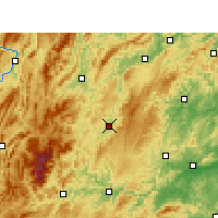 Nearby Forecast Locations - Songtao - карта