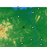 Nearby Forecast Locations - Нинсян - карта