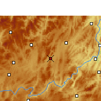 Nearby Forecast Locations - Мэйтань - карта