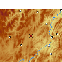 Nearby Forecast Locations - Fenggang - карта