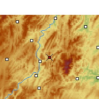 Nearby Forecast Locations - Yinjiang - карта