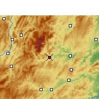 Nearby Forecast Locations - Цзянкоу - карта