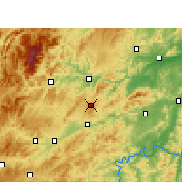 Nearby Forecast Locations - Ваньшань - карта