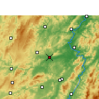 Nearby Forecast Locations - Mayang - карта