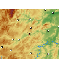 Nearby Forecast Locations - Xinhuang - карта