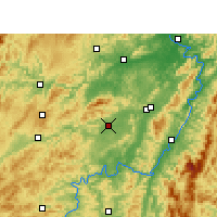 Nearby Forecast Locations - Zhijiang - карта