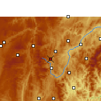 Nearby Forecast Locations - Fuquan - карта