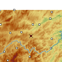 Nearby Forecast Locations - Sansui - карта