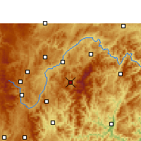 Nearby Forecast Locations - Лэйшань - карта