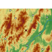 Nearby Forecast Locations - Цзыюань - карта