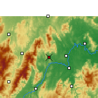 Nearby Forecast Locations - Dongan/HUN - карта
