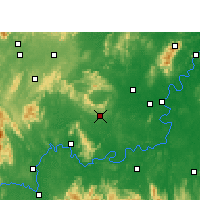 Nearby Forecast Locations - Qidong - карта