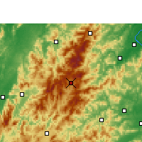 Nearby Forecast Locations - Гуйдун - карта