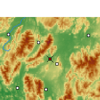 Nearby Forecast Locations - Цзянъюн - карта
