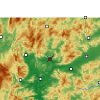 Nearby Forecast Locations - Жэньхуа - карта
