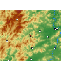 Nearby Forecast Locations - Чунъи - карта