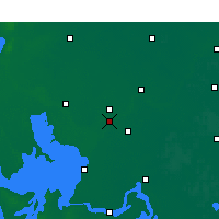 Nearby Forecast Locations - Qingjiang - карта