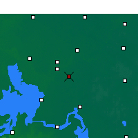 Nearby Forecast Locations - Хуайань - карта