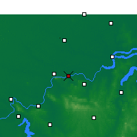 Nearby Forecast Locations - Бэнбу - карта