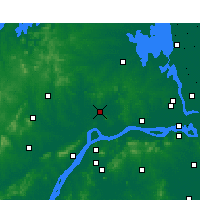 Nearby Forecast Locations - Liuhe/JSU - карта