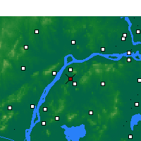 Nearby Forecast Locations - Нанкин - карта