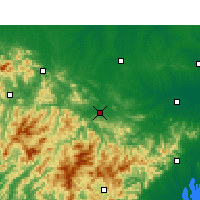 Nearby Forecast Locations - Хошань - карта