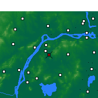 Nearby Forecast Locations - Jiangning - карта