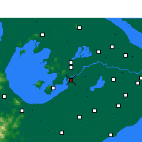 Nearby Forecast Locations - Wujiang - карта