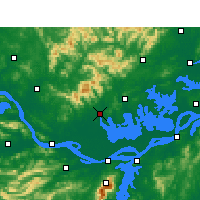Nearby Forecast Locations - Хуанмэй - карта