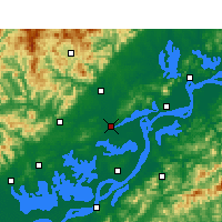 Nearby Forecast Locations - Хуайнин - карта