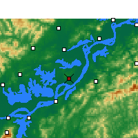 Nearby Forecast Locations - Ванцзян - карта
