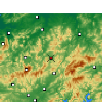 Nearby Forecast Locations - Qingde - карта