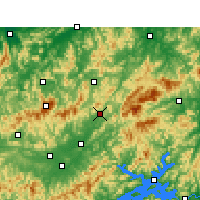 Nearby Forecast Locations - Jixi/ANH - карта