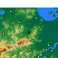 Nearby Forecast Locations - Аньцзи - карта