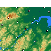 Nearby Forecast Locations - Фуян - карта
