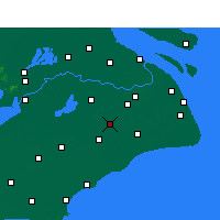 Nearby Forecast Locations - Сунцзян - карта