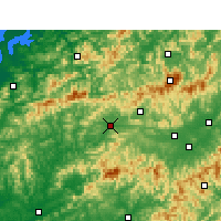 Nearby Forecast Locations - Цимэнь - карта