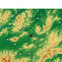 Nearby Forecast Locations - Иу - карта