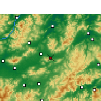 Nearby Forecast Locations - Дунъян - карта
