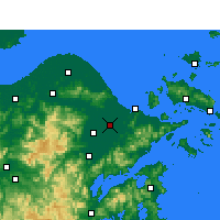 Nearby Forecast Locations - Yin Xian - карта