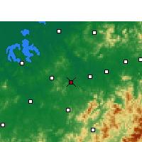 Nearby Forecast Locations - Юйцзян - карта