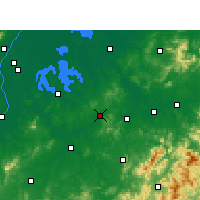 Nearby Forecast Locations - Dongxiang - карта